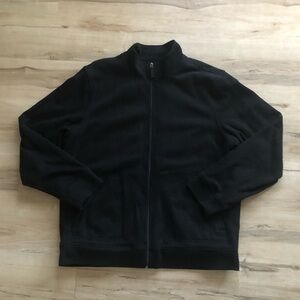 Marvin Richards Men's Black Zip-Up Sweater